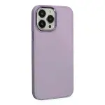 İphone 13 Pro Kılıf Asya Deri Silikon - Lila-2