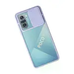 Xiaomi Poco F3 Kılıf Palm Buzlu Kamera Sürgülü Silikon - Lila-2