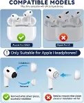 AirPods Pro 3 Nesil için 5 Çift Yedek Kulak Ucu, Dahili Toz Koruma Ekranı, AirPods Pro 3. (2025) içi-2