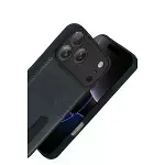 İphone 17 Pro Sara Kartvizitli Deri Kılıf - Siyah-3
