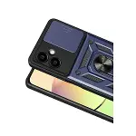 Galaxy A07 4g Pars Lens Yüzüklü Silikon - Lacivert-2