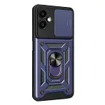 Galaxy A07 4g Pars Lens Yüzüklü Silikon - Lacivert-3