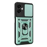 Samsung Galaxy A07 4g Pars Lens Yüzüklü Silikon - Yeşil-3