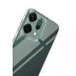 Oppo Reno 14 Kılıf Lüx Şeffaf Silikon - Şeffaf-3