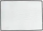 Siyah Biyeli Amerikan Servis 2li 32x45 cm, Tekli-1