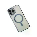 İphone 14 Pro Kılıf Magneticsafe Lazer Silikon - Sierra Blue-3
