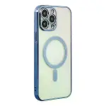 İphone 14 Pro Kılıf Magneticsafe Lazer Silikon - Sierra Blue-1