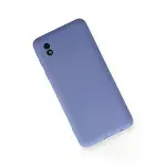 Samsung Galaxy A01 Core Kılıf Nano İçi Kadife Silikon - Lila-3
