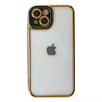 İphone 14 Plus Kılıf Liva Lens Silikon - Siyah-2