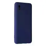 Samsung Galaxy A01 Core Kılıf Nano İçi Kadife Silikon - Lacivert-2