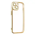İphone 14 Plus Kılıf Liva Lens Silikon - Beyaz-4