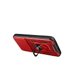 Xiaomi Mi 15t Pro Pars Lens Yüzüklü Silikon - Kırmızı-2