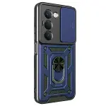 Xiaomi Redmi 15 4g Pars Lens Yüzüklü Silikon - Lacivert-3