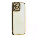 İphone 14 Pro Max Kılıf Liva Lens Silikon - Siyah-1