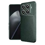 Xiaomi Mi 15t Pro Auto Focus Karbon Kapak - Koyu Yeşil-1