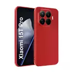 Xiaomi Mi 15t Pro First Silikon - Kırmızı-1