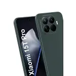 Xiaomi Mi 15t Pro First Silikon - Koyu Yeşil-3