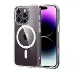 İphone 16 Pro Max Combo Sert Şeffaf Magsafe Kapak - Şeffaf-1