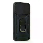 İphone 11 Kılıf Pars Lens Yüzüklü Silikon - Lacivert-2
