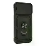 İphone 14 Pro Kılıf Pars Lens Yüzüklü Silikon - Siyah-2