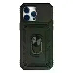 İphone 14 Pro Kılıf Pars Lens Yüzüklü Silikon - Siyah-1