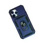 İphone 14 Pro Kılıf Pars Lens Yüzüklü Silikon - Lacivert-3