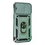 İphone 14 Pro Max Kılıf Pars Lens Yüzüklü Silikon - Yeşil-2