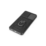 Samsung Galaxy M14 5g Kılıf Pars Lens Yüzüklü Silikon - Siyah-5