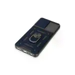 Samsung Galaxy M14 5g Kılıf Pars Lens Yüzüklü Silikon - Lacivert-5