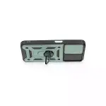 Samsung Galaxy M14 5g Kılıf Pars Lens Yüzüklü Silikon - Yeşil-3