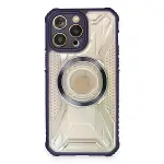 İphone 13 Pro Max Kılıf Prag Magneticsafe Kapak - Derin Mor-1