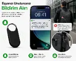 Denshi Loshall Ring Apple Bul (Find My) Uyumlu Akıllı Takip Cihazı | Anahtar, Çanta, Valiz ve Evcil-8