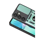 Samsung Galaxy S26 Plus Pars Lens Yüzüklü Silikon - Yeşil-2