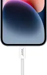 Buff, BL74 Örgülü 3A .2M Data ve Şarj Kablosu, Bükülmeye Dayanıklı, Hızlı Şarj, USB Lightning, Beyaz-2