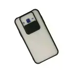 Samsung Galaxy J7 Kılıf Palm Buzlu Kamera Sürgülü Silikon - Siyah-3