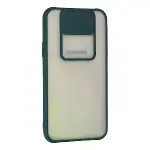 Samsung Galaxy J7 Kılıf Palm Buzlu Kamera Sürgülü Silikon - Yeşil-2