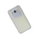 Samsung Galaxy J7 Kılıf Palm Buzlu Kamera Sürgülü Silikon - Lila-3