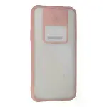 Samsung Galaxy J7 Kılıf Palm Buzlu Kamera Sürgülü Silikon - Pembe-2