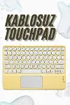 Bluetooth Touchpad Klavye 10.9 inch Kablosuz Wifi Q Klavye Slim-2