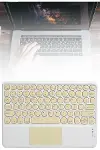 Bluetooth Touchpad Klavye 10.9 inch Kablosuz Wifi Q Klavye Slim-3