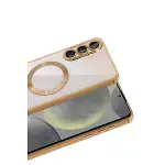 Samsung Galaxy A57 5g Kross Magneticsafe Kapak - Çöl Titanyum-2