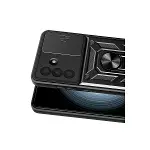 Galaxy A37 5g Pars Lens Yüzüklü Silikon - Siyah-2