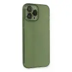İphone 13 Pro Kılıf Fly Lens Silikon - Yeşil-2