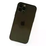 İphone 12 Pro Max Kılıf Fly Lens Silikon - Siyah-3