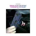 Samsung Galaxy A22 Kılıf Sofya Yüzüklü Silikon Kapak - Lacivert-6