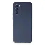 Tecno Camon 18 Kılıf First Silikon - Lacivert-1