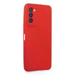Tecno Camon 18 Kılıf First Silikon - Kırmızı-2