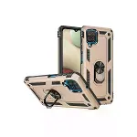 Samsung Galaxy A22 Kılıf Sofya Yüzüklü Silikon Kapak - Gold-2