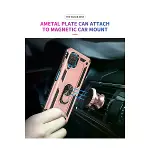 Samsung Galaxy A22 Kılıf Sofya Yüzüklü Silikon Kapak - Rose-6