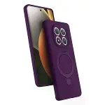 Xiaomi Redmi Note 15 Pro 5g Regal Magsafe Standlı Kapak - Derin Mor-1